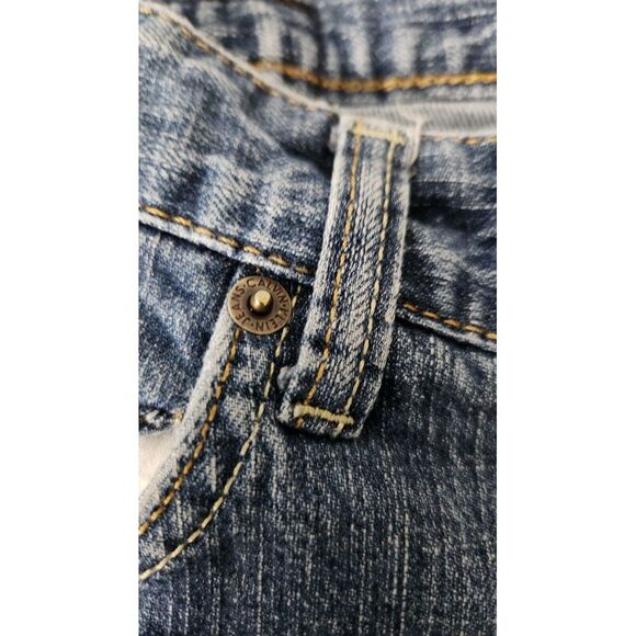 Calvin Klein Relaxed Straight‎ Size Leg 30/10 Blue Jeans RN 36009 - Picture 4 of 13